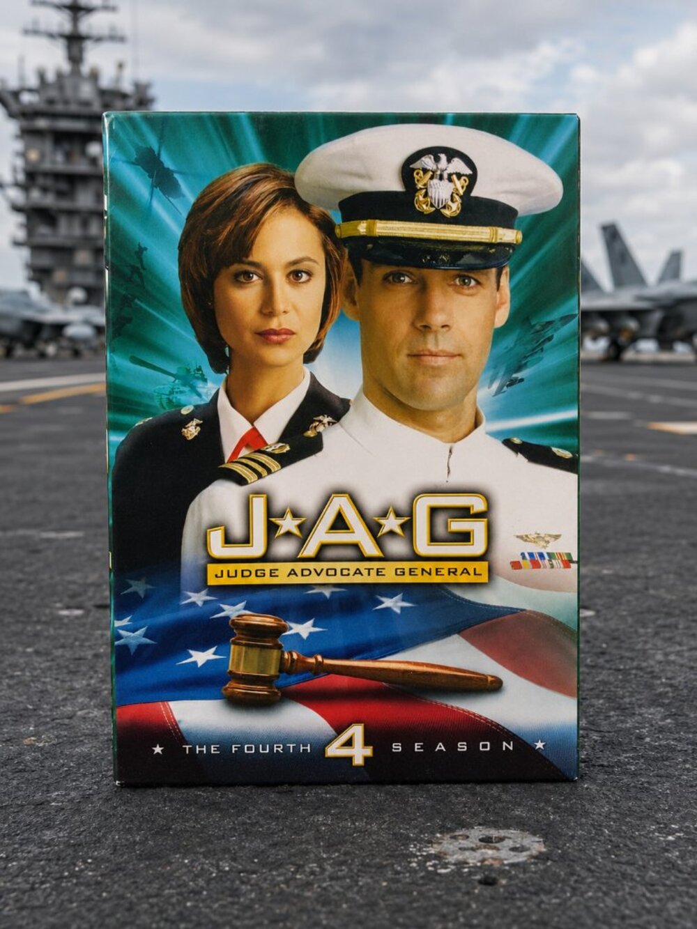 JAG The Fourth Season 4 (6-DVD Set, Region 1) Very Good condition!